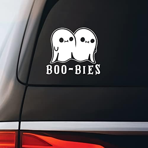 Ghost Boobies מדבקות מדבקות מחשב נייד מכונית נייד 5.5 x5