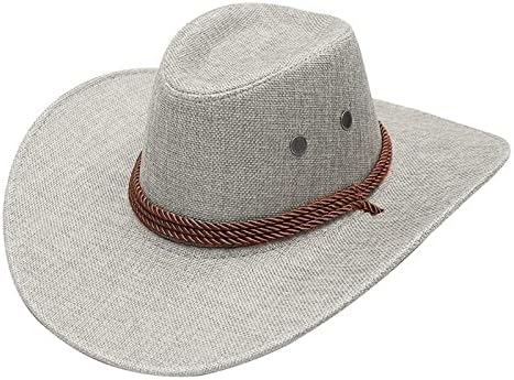 מבוגר סולידי קיץ מזדמן אופנה מערבי קאובוי שמש כובע רחב שולי נסיעות סאנה שמש כובע השמש של טיהור לנצח