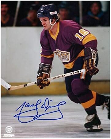 מרסל דיון חתמה על מלכי לוס אנג'לס 8 x 10 צילום - 70576 - תמונות NHL עם חתימה