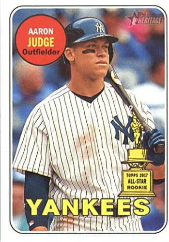 מורשת Topps 2018 25 Aaron Judge New York Yankees כרטיס בייסבול
