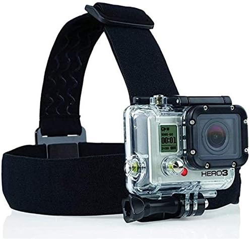 Navitech 8 ב 1 אקשן אקשן מצלמה משולבת משולבת עם מארז אדום - תואם למצלמת הפעולה של Yi 4K