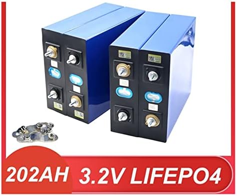 Tututi LifePO4 סוללה 3.2V 202AH LifePO4 סוללות 3.2V סוללות ברזל ליתיום עבור קמפינגים קרוואנים עגלת גולף