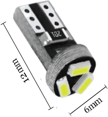 BriteLites Jtech 10x T5 3 SMD LED LED לוח מכשיר לבן נורה מקף נורה 74 17 18 37 70 2721