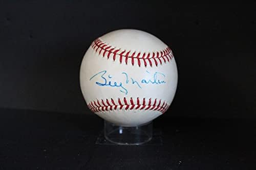 בילי מרטין חתם על חתימת בייסבול אוטומטית PSA/DNA AL01902 - כדורי בייסבול חתימה
