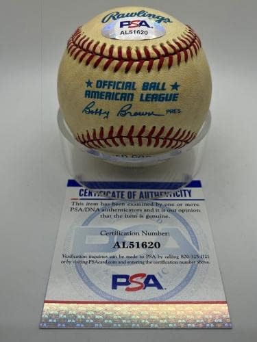 קורי סניידר אינדיאנים ווייט סוקס חתום על חתימה רשמית MLB בייסבול PSA DNA - כדורי חתימה