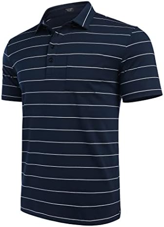 חולצת פולו מפוסת גולף מפוסת קואופנדי של קואופנדי שרוול קצר צווארון קל חולצת טריקו חולצות פולו כותנה