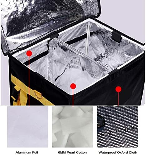 WhyUnm26 30L גדול קופסת תרמיל תרמיל תואר תרמיל מזון מהיר חממה שקיות קרח עמיד למים שקית קירור תרמית אטומה