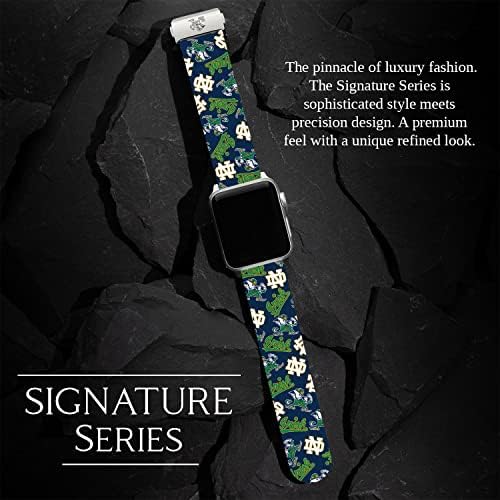 להקות זיקה נוטרדאם נלחמות בסדרת חתימה אירית סדרת Watch Band תואמת את Apple Watch