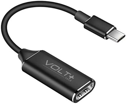 עבודות מאת Volt Plus Tech HDMI 4K USB-C ערכת תואם ל- Vivo X מתאם מקצועי עם פלט דיגיטלי מלא 2160p, 60Hz!