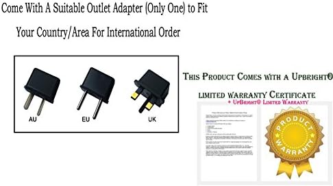 מתאם Upbright 12.6V AC/DC תואם לאחסון סוללות Lipo Vifly Whoopstor 1S עם מטען זעיר של OLED עם PH2.0 ו-