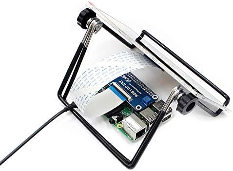 תצוגה גבוהה WAVESHARE 7 אינץ 'LCD IPS 1024x600 תצוגה עבור Raspberry Pi, ממשק DPI.