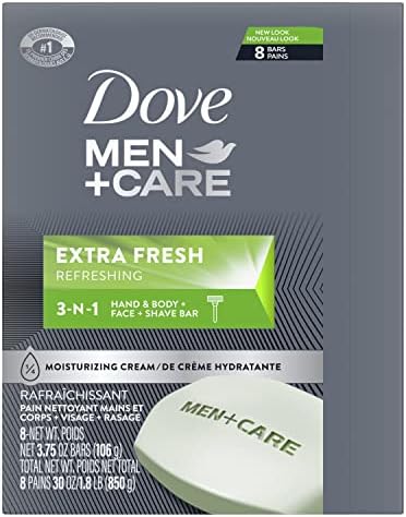 יונה גברים + טיפול 3 ב 1 בר ניקוי עבור הגוף, הפנים, גילוח לנקות לחות העור גוף טרי במיוחד ניקוי פנים