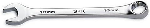 SK כלים מקצועיים 86255 15 חלקים עם 12 נקודות שבר שבר רגיל שברו מפתח ברגים-גימור Superkrome, סט של 15