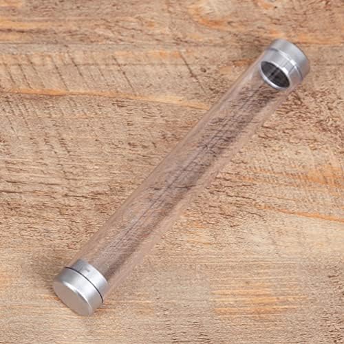 Zerodeko Clear Container 6 pcs Acrylic Ballpoint Pet Case Pen Storage תיבת מתנה ריקה עט יחיד תצוגה צילינדר