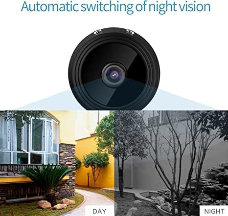 2023 משודרג 1080p גלאי מצלמות WiFi למשרד ביתי, מצלמה מקורה עם ראיית לילה גילוי תנועה - מצלמות רכב למעקב
