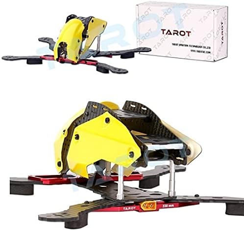 Gogorc Tarot 330 ממ סיבי זכוכית FPV FPV Racer Racer Frame עם כיסוי מכסה המנוע - TL330A