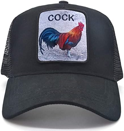 בעלי החיים בייסבול כובע תיקון רקום נשים נהג משאית כובע גברים רגיל רשת מתכוונן חיצוני ספורט האנט כדור