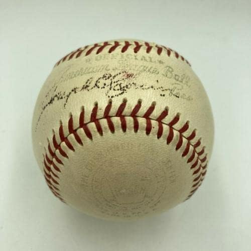 נדיר ג'ו קרונין יחיד חתום 1959 ליגה אמריקאית בייסבול בייסבול JSA COA - כדורי בייסבול חתימה