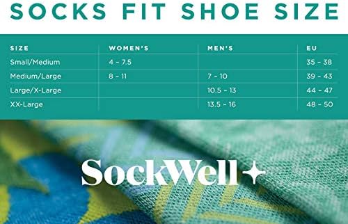 Sockwell לגברים Big Easy Nalgened Fit גרב