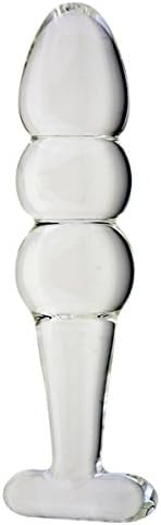 WOWLIFE זכוכית פין כדור קריסטל כדור תקע אנאלי תענוג ישבון פטריות