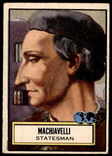 1952 Topps 106 Machiavelli VG