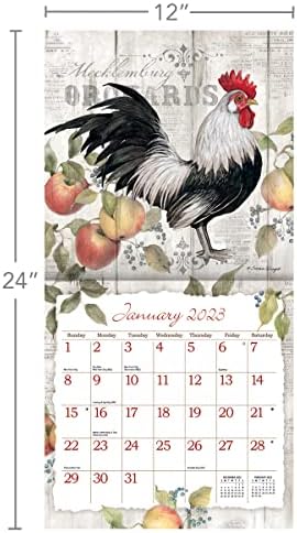 WSBL תרנגולים 2023 12x12 לוח השנה הקיר