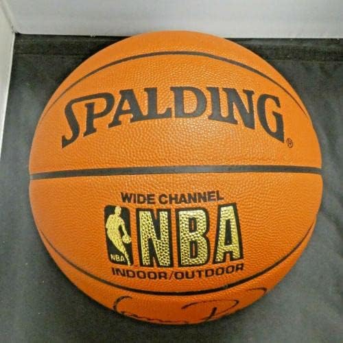 לארי בירד בוסטון סלטיקס כדורסל HOF חתום כדורסל של ספאלדינג עם JSA COA - כדורסל חתימה