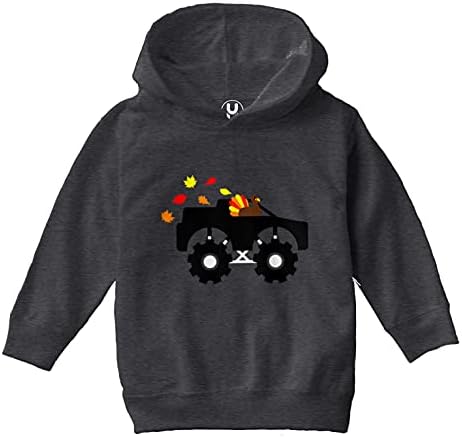 Haase Unlimited Monster Truck Turkey - Gobble פעוט/Houth Gleece Hoodie