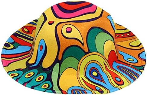 1 מחשב צבעוני אלגנטי ג 'אז כובע מסיבת דקורטיבי כובע קוספליי ג' אז כובע לעיצוב ליל כל הקדושים בית תפאורה