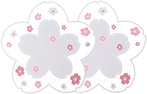 ViliHkc Sakura PVC Coaster Coaster Brossom Cupom Coper
