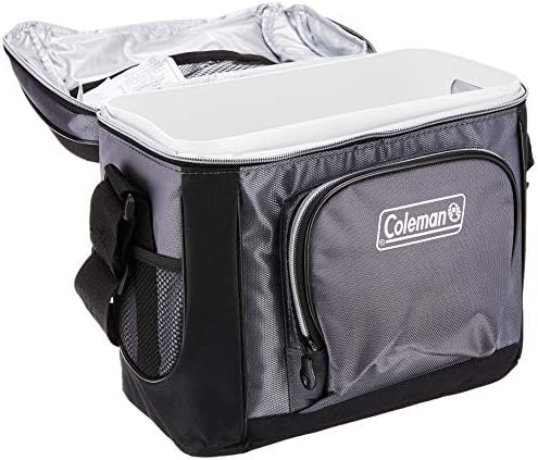 סדרת Coleman Chiller מבודדת קירור רך נייד, הוכחת דליפה 16 Can Cabutive Cournate Cooler עם שמירת קרח