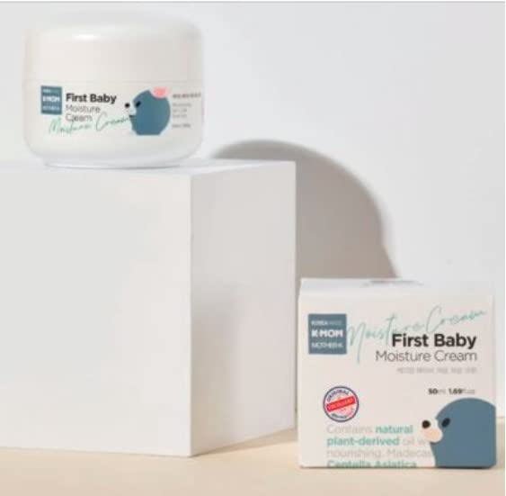 K -Mom First Baby Cream 50ml - לחות נוספת לקור ויבש, הגנה לעור הרגיש והיבש של התינוק