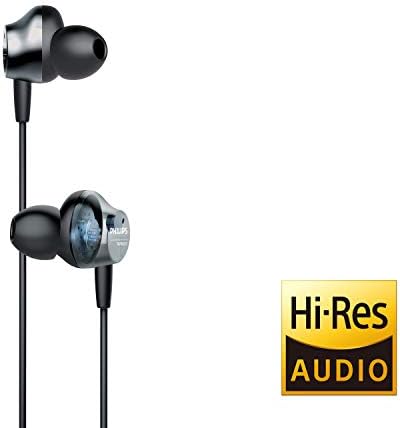 פיליפס אוזניות צוואר אלחוטיות PN505 עם ביטול רעש פעיל, סיוע קולי, עד 14 שעות משחק זמן, Hi-Res Audio,
