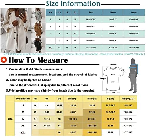 Prdecexlu משרד בסיסי 3/4 מעיל שרוול נשים אורך חג המולד ארוך במיוחד, ז'קט צבע אחיד מתאים צלב Criss Cross