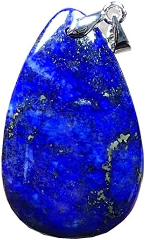 טבעי מלכותי כחול ליפיס לאזולי אבן נדירה תכשיטים תליונים לאישה גבר עושר רייקי אהבה מזל מתנה קריסטל 34x20x8