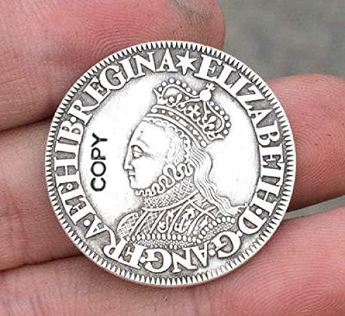 מטבע אתגר 1601 אנגליה עותק מטבעות Copycollection מתנות אוסף מטבע