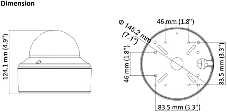 HikVision DS-2CE59H8T-AVPIT3ZF 5MP אור אולטרה-נמוך אור IR חיצוני 4IN1 TVI/AHD/CVI/CVB