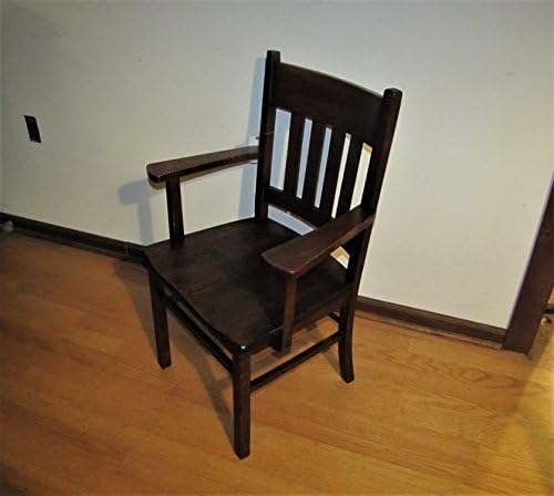 כיסא זרוע אמנות ומלאכה עתיק קיר 4154