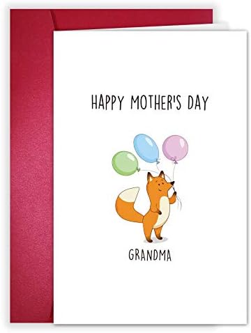 כרטיס יום האם לסבתא, כרטיס חמוד לאמא של אמא, כרטיס מצחיק מנכדה