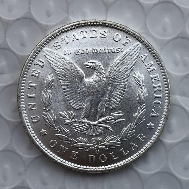 מהדורה 1894o אמריקאית מטבע המורגן המורגן הכסף פליז פליז מכסף מלא יד עתיק מטבעות זיכרון זרות