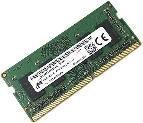Micron MTA4ATF51264Hz-2G6E1 Non ECC PC4-2666V 4GB DDR4 ב 2666MHz 260 pin SDRAM SODIMM SODIMM SINDER