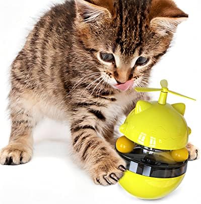 03 חתול חתלתול לטפל מתקן לטפל כדור צעצוע כוס מזון דולף צעצוע אינטראקטיבי כלי חיות מחמד איטי מזין