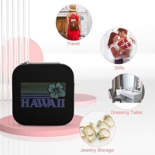 פרמיום לנשים בהוואי נסיעות תכשיטים קטנים שרשרת שרשרת טבעת מארגן מיני מארז תצוגה