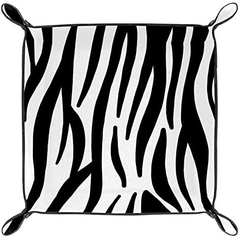 Lorvies Zebra Print Cox Box Cube Cube Covers Callings for Office Home