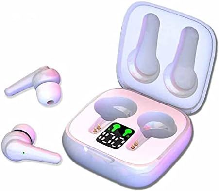 TBIIEXFL אוזניות מוזיקת ​​אוזניות 9D סטריאו סאונד צליל תצוגה דיגיטלית ל- AURICULARES