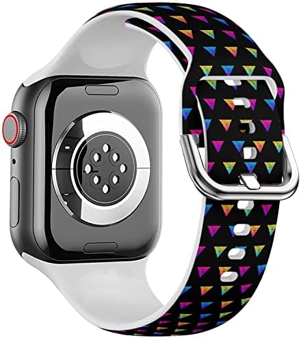 איקיקי-טק תואם עם פס שעון Apple 42 ממ 44 ממ 45 ממ 49 ממ החלפה צמיד סיליקון רך לסדרה IWatch סדרה 8 7