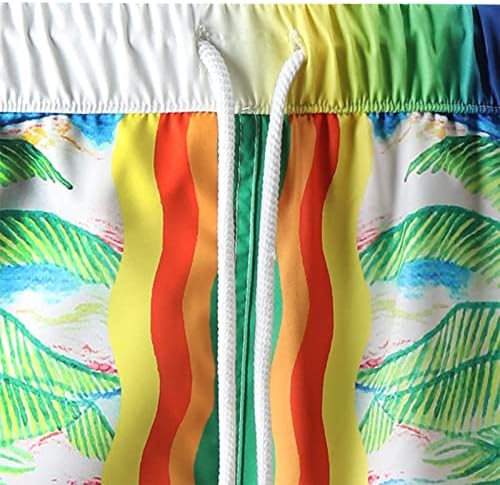 תלבושות אימוניות 2 חלקים לגברים חולצת הוואי תלת מימד גדולה וגבוהה