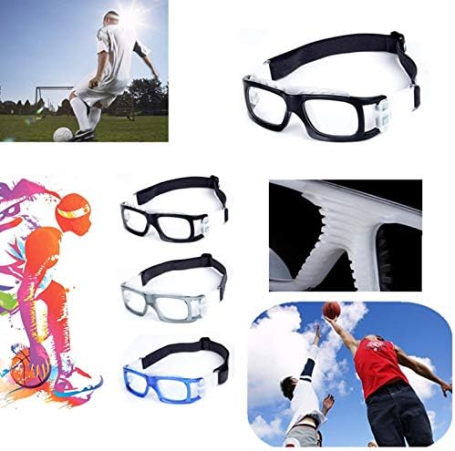 משקפי כדור Basektball, משקפי Saftey Anti ערפל הגנה על עיניים ספורט אימוני טניס ציוד מגן משקפיים לגברים
