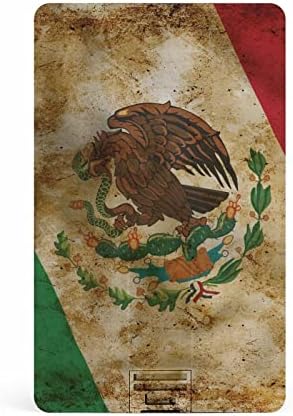 דגל Grunge של כרטיס האשראי של מקסיקו USB כונני פלאש בהתאמה אישית מזיכרון מתנות מפתח מתנות תאגידיות ומתנות