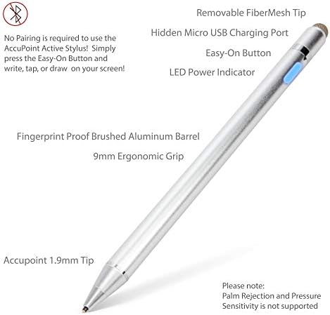 עט חרט בוקס גלוס תואם ל- Huawei P30 Lite - חרט פעיל אקטיבי, חרט אלקטרוני עם קצה עדין במיוחד עבור Huawei